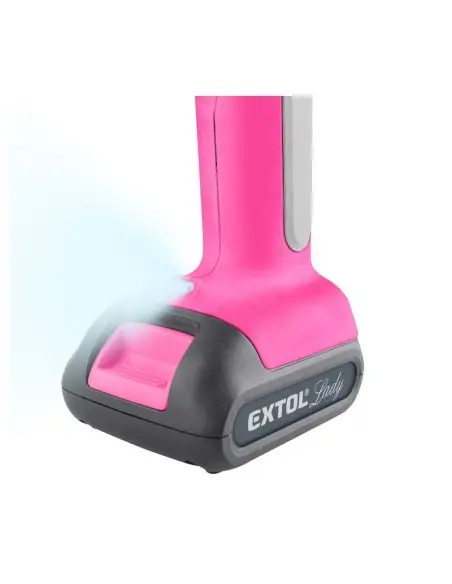 Trusa bormasina cu 24 de accesorii, Extol, 12 V Li-ion, 2000 mAh, 30 Nm