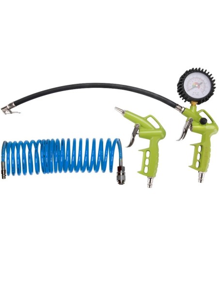 Set compresor anvelope, Extol Craft, 3 buc