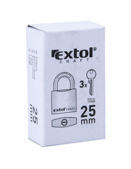 Lacat din fonta, Extol, 25 mm, calitate premium Lacat din fonta, Extol, 25 mm, calitate premium
