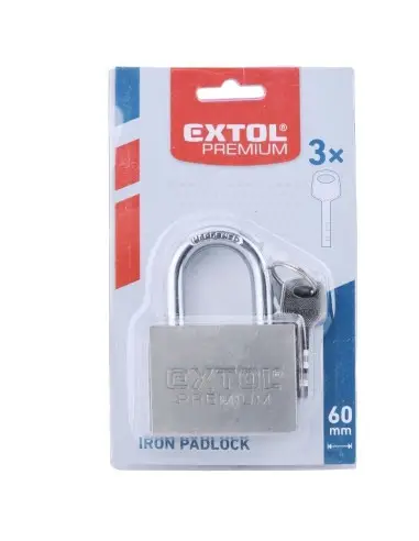 Lacat metalic, Extol Premium, 60 mm