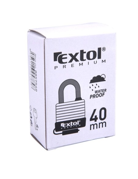 Lacat impermeabil, Extol Premium, 40 mm Lacat impermeabil, Extol Premium, 40 mm