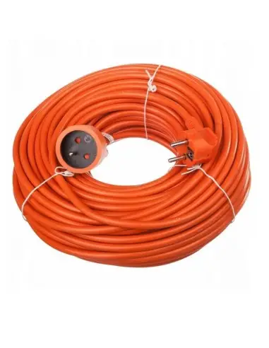 Prelungitor electric, Kraft&Dele, 10 m, cu fisa si cupla Prelungitor electric, Kraft&Dele, 10 m, cu fisa si cupla