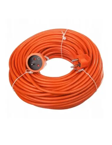 Prelungitor electric, Kraft&Dele, 10 m, cu fisa si cupla Prelungitor electric, Kraft&Dele, 10 m, cu fisa si cupla