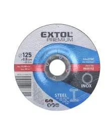 Disc de taiere pentru otel, Extol Premium, 125x0, 8x22,2mm