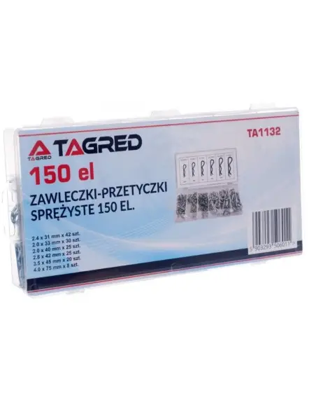 Set 150 stifturi profesionale, Tagred TA1132, cu arc
