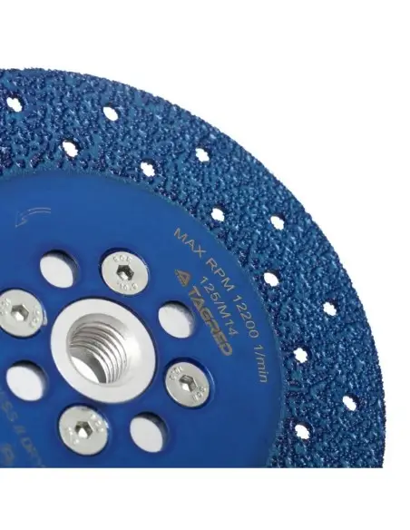 Disc diamantat pentru taiere si slefuire, Tagred, 125 mm Disc diamantat pentru taiere si slefuire, Tagred, 125 mm
