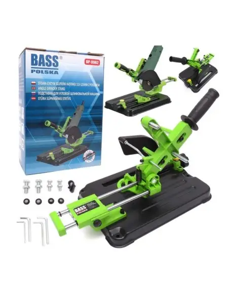 Stativ de taiere, Bass Polska, pentru polizor unghiular, 115 mm - 125 mm Stativ de taiere, Bass Polska, pentru polizor unghiular, 115 mm - 125 mm