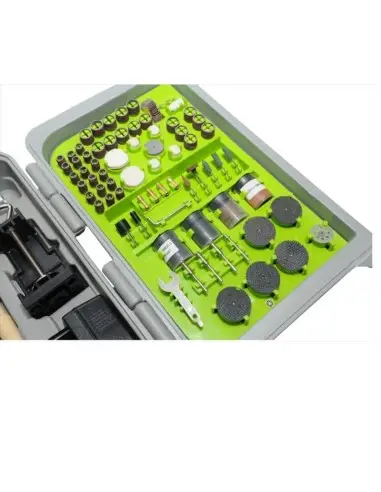 Set 2 mini freze electrice, Bass Polska, 236 piese, 15.000-35.000 rpm