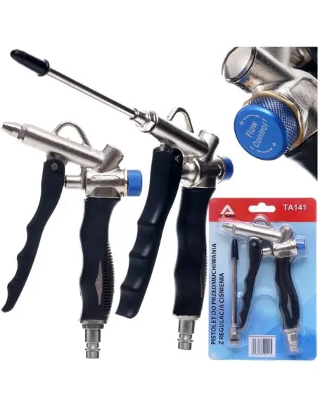 Pistol suflat aer, pneumatic, Tagred, cu reglare a presiunii utilizat la indepartarea murdariei din locuri greu accesibile. Pistol suflat aer, pneumatic, Tagred, cu reglare a presiunii utilizat la indepartarea murdariei din locuri greu accesibile.