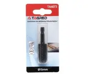 Freza cilindrico-semisferica, Tagred TA4073, pentru lemn, diametru 15 mm