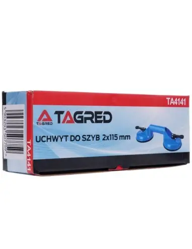 Ventuza geam, dubla, Tagred TA4141, pentru manipulat sticla, greutate suportata 100kg