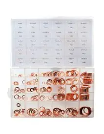 Set saibe cupru, Tagred TA1401, diferite dimensiuni, 300 elemente