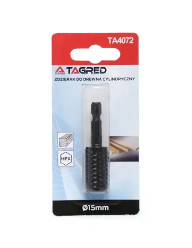 Freza cilindrica, Tagred TA4072, pentru lemn, diametru 15mm