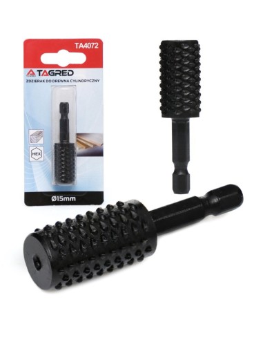Freza cilindrica, Tagred TA4072, pentru lemn, diametru 15mm