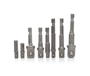 Set de 8 adaptoare, Tagred TA1072, pentru bormasina  1/4", 3/8", 1/2"