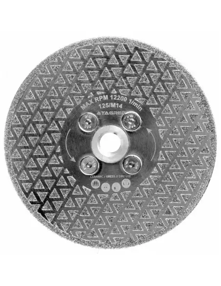 Disc pentru taiere, slefuire, Tagred TA1127, 125 mm, M14 Disc pentru taiere, slefuire, Tagred TA1127, 125 mm, M14