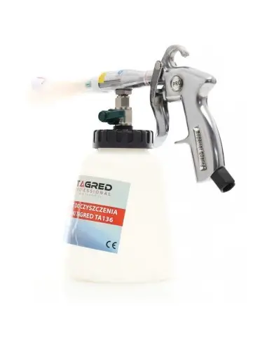 Pistol pneumatic tornador, Tagred TA136, pentru spalare tapiserie