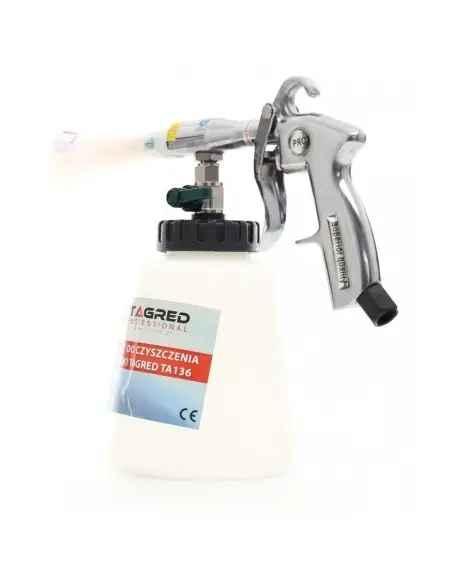 Pistol pneumatic tornador, Tagred TA136, pentru spalare tapiserie