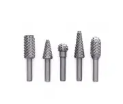 Set 5 freze profilate biax, Tagred TA1137, HSS, pentru lemn si metal, 6.3mm