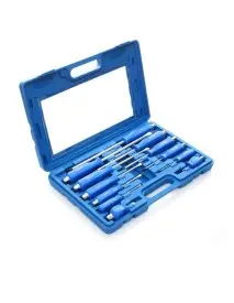 Set 12 surubelnite plate si PH, Tagred TA4018, cu capat magnetic hexagonal