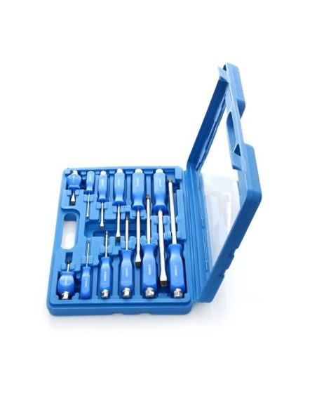 Set 12 surubelnite plate si PH, Tagred TA4018, cu capat magnetic hexagonal