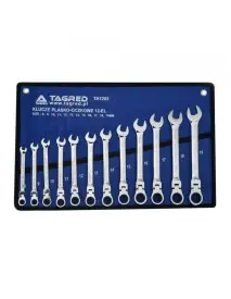 Set 12 chei combinate, Tagred TA1203, inelare cu clichet, 8-19mm