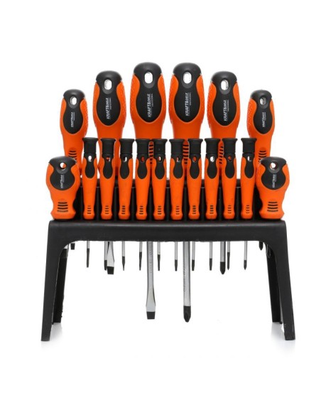 Set 18 surubelnite, Kraft&Dele, plate, cruce, torx