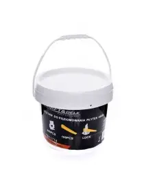 Sistem nivelare pentru placi ceramice, Kraft&Dele, 300 clipsuri si 100 pene