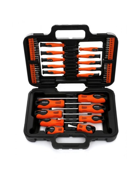 Set surubelnite si biti, Kraft&Dele KD10903, torx, plate, cruce, 58 elemente