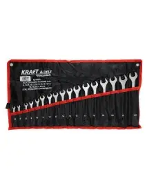 Set 17 chei fixe combinate, Kraft&Dele KD10923, 6-22mm