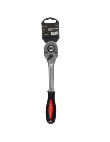 Cheie cu clichet, Kraft&Dele KD11005, 1/2'', 72 dinti, din otel Cr-V