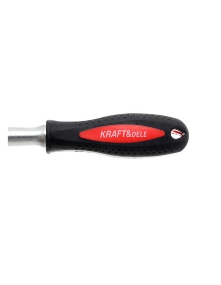 Cheie cu clichet, Kraft&Dele KD11005, 1/2'', 72 dinti, din otel Cr-V
