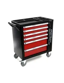 Dulap profesional cu scule, Kraft&Dele KD362, 263 piese, cu 6 sertare