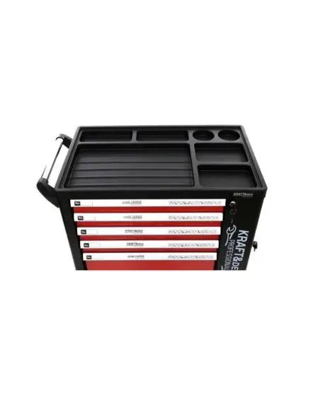 Dulap profesional cu scule, Kraft&Dele KD362, 263 piese, cu 6 sertare Dulap profesional cu scule, Kraft&Dele KD362, 263 piese, cu 6 sertare