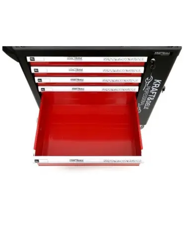 Dulap profesional cu scule, Kraft&Dele KD362, 263 piese, cu 6 sertare Dulap profesional cu scule, Kraft&Dele KD362, 263 piese, cu 6 sertare