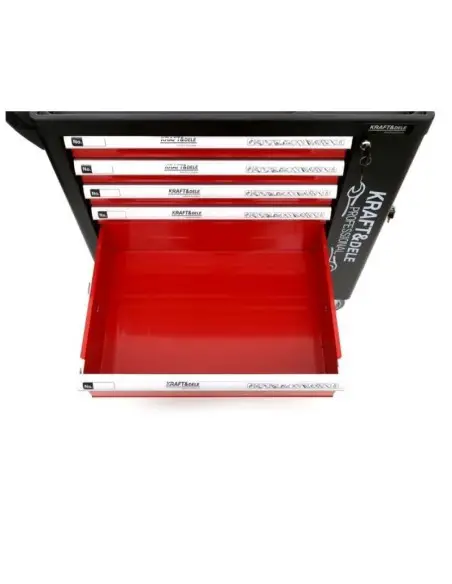 Dulap profesional cu scule, Kraft&Dele KD362, 263 piese, cu 6 sertare Dulap profesional cu scule, Kraft&Dele KD362, 263 piese, cu 6 sertare