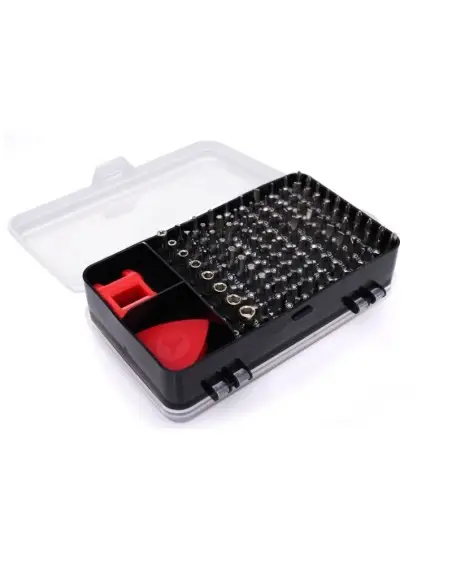 Set surubelnite si biti de precizie, Kraft&Dele KD10952, 110 accesorii