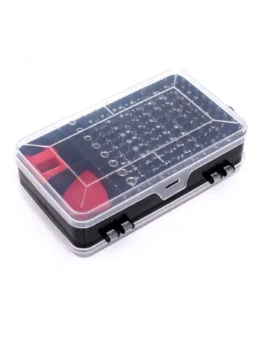Set surubelnite si biti de precizie, Kraft&Dele KD10952, 110 accesorii