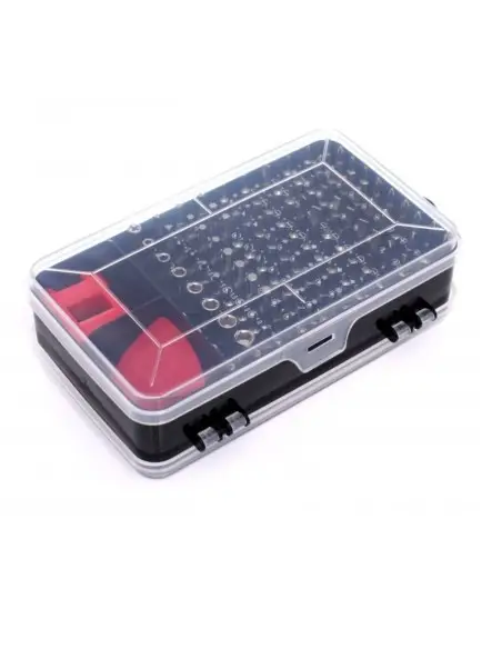 Set surubelnite si biti de precizie, Kraft&Dele KD10952, 110 accesorii