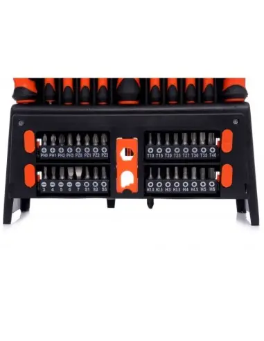 Set surubelnite si biti, Kraft&Dele KD10950, magnetizator, 50 accesorii