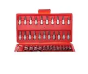 Trusa profesionala scule, Kraft&Dele KD10525, chei tubulare, 46 piese