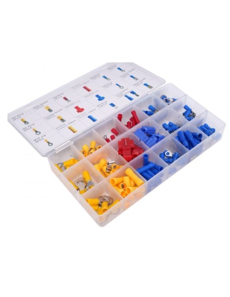 Set conectori izolati, Kraft&Dele KD10487, 160 buc