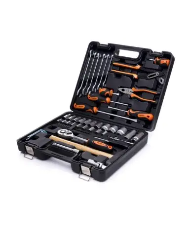 Trusa profesionala scule, Kraft&Dele KD10468, 60 piese, otel CrV