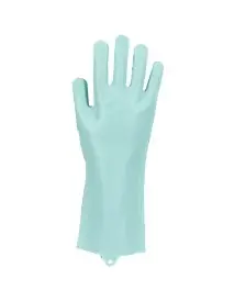 Manusi de protectie din silicon, Rcleaner, cu perii pentru spalat vasele