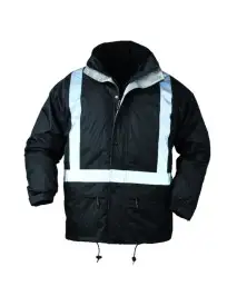 Geaca de iarna 4in1 Bodyguard impermeabila cu maneci detasabile