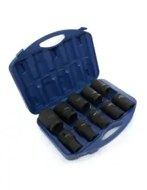 Set 10 chei tubulare, Tagred TA1250, impact, 1", 17-41mm