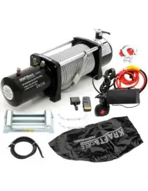 Troliu auto, cu telecomanda radio, 12V, 5400kg, KD1565, Kraft&Dele