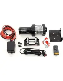 Troliu auto, Kraft&Dele, cu telecomanda radio, 12V, 4300kg