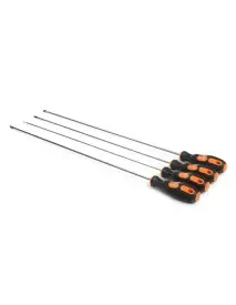 Set 4 surubelnite lungi, Kraft&Dele KD10945, plate si transversale, 450 mm