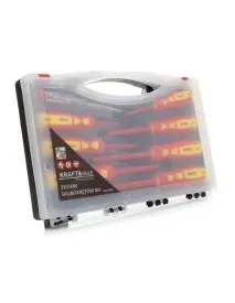 Set surubelnite electrician, Kraft&Dele KD10906, 8 elemente, 1000 V